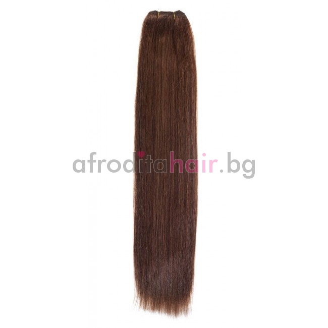 N 5: Естествена коса 45, 50 и 55 см. Широчина на тресата - 80 сантиметра.