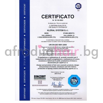 CERTIFICATE ISO 9001:2000